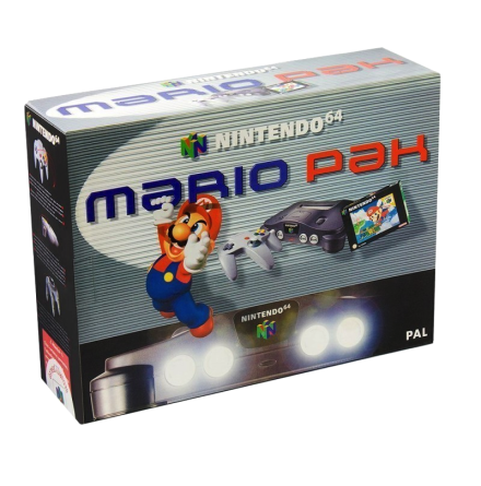 Nintendo 64 basenhet Gr Mario Pak