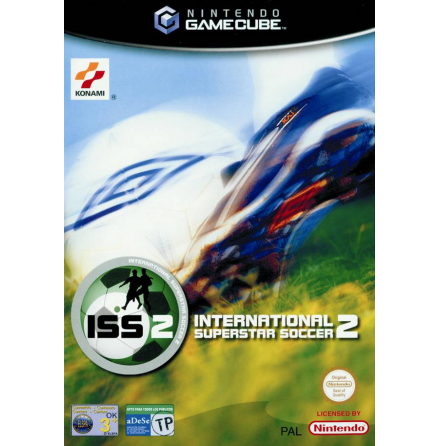 ISS2: International Superstar Soccer 2 - Nintendo Gamecube - PAL/EUR/SWD (SE/DK Manual) - Complete (CIB)