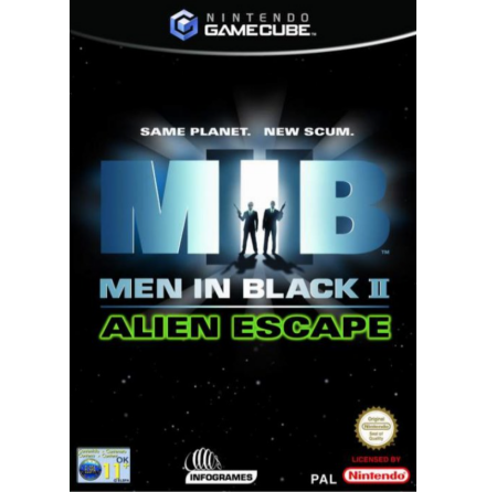 Men in Black II: Alien Escape - Nintendo Gamecube - PAL/EUR/UKV - Complete (CIB)