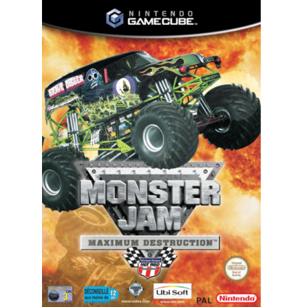 Monster Jam: Maximum Destruction - Nintendo Gamecube - PAL/EUR/SWD (SE/DK Manual) - Complete (CIB)