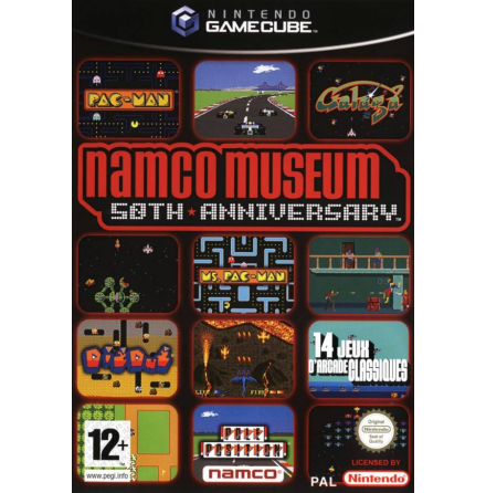 Namco Museum 50th Anniversary - Nintendo Gamecube - PAL/EUR/SWD (SE/DK Manual) - Complete (CIB)