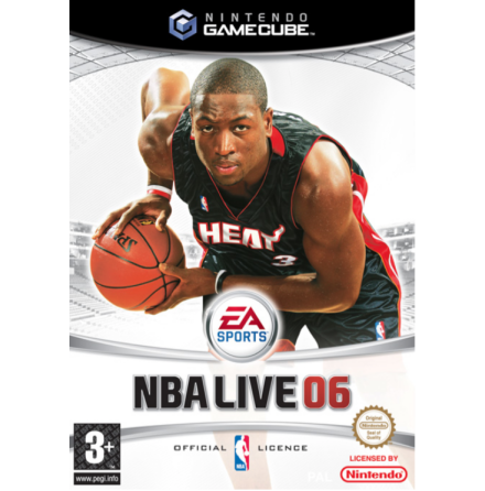 NBA Live 06 - Nintendo Gamecube - PAL/EUR/SWD (SE/DK Manual) - Complete (CIB)