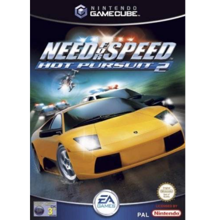 Need for Speed: Hot Pursuit 2 - Nintendo Gamecube - PAL/EUR/SWD (SE/DK Manual) - Complete (CIB)