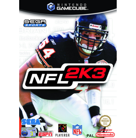 NFL 2K3 - Nintendo Gamecube - PAL/EUR/UKV - Complete (CIB)