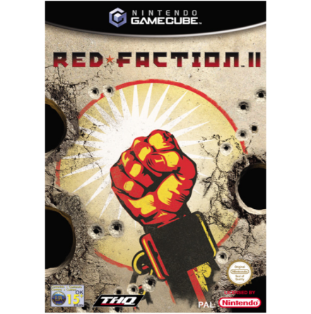 Red Faction II - Nintendo Gamecube - PAL/EUR/SWD (SE/DK Manual) - Complete (CIB)